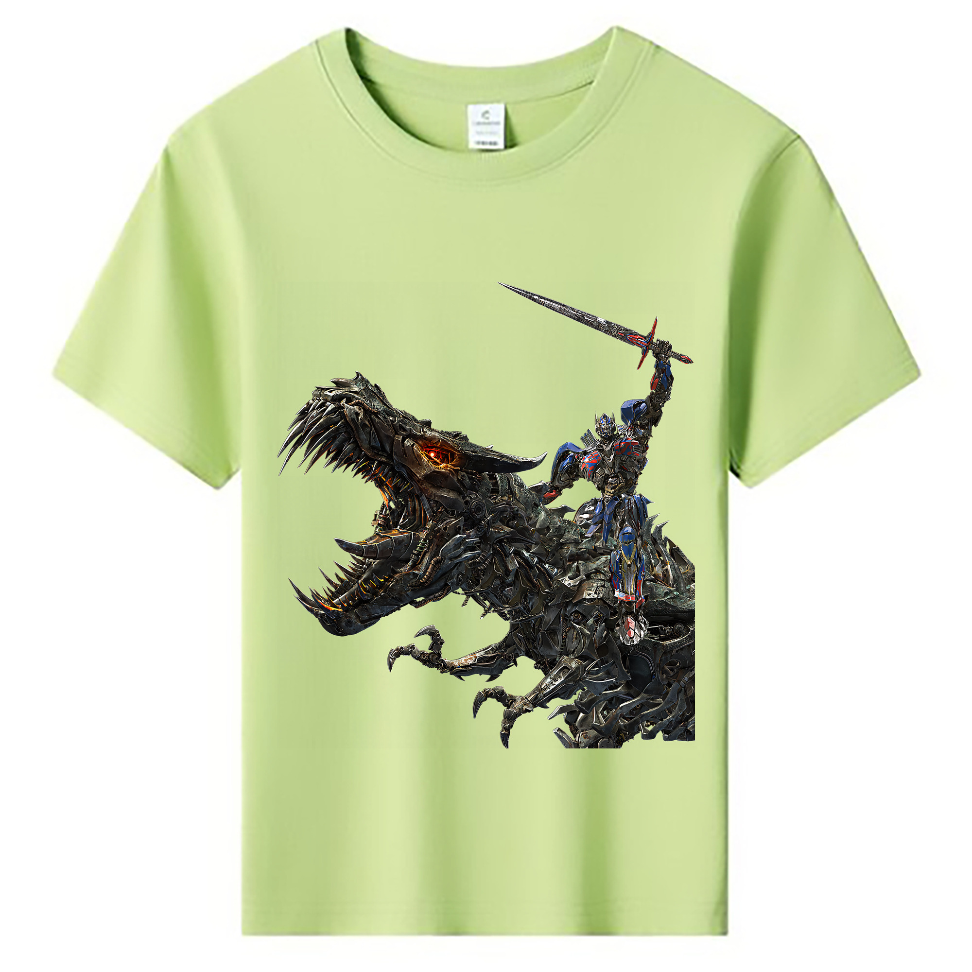 （画像用） Transformers トランスフォーマー 綿100％キッズTシャツ（フロントプリント）